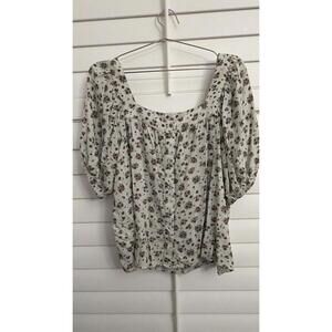 Jacey Duprie X Amazon the drop boho floral blouse